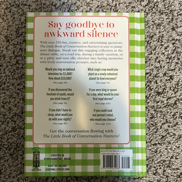 The Little Book of Conversation Starters - Picture 2 of 2